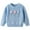 Blue q01 Sweatshirts for Teen Girls, variant on Sweater for Boys 14-16 with Zipper Girls' Fall Sweaters Color Block Crewneck Long Sleeve Drop Shoulder Knit Pullover Tops for Kids Size 5-14Y