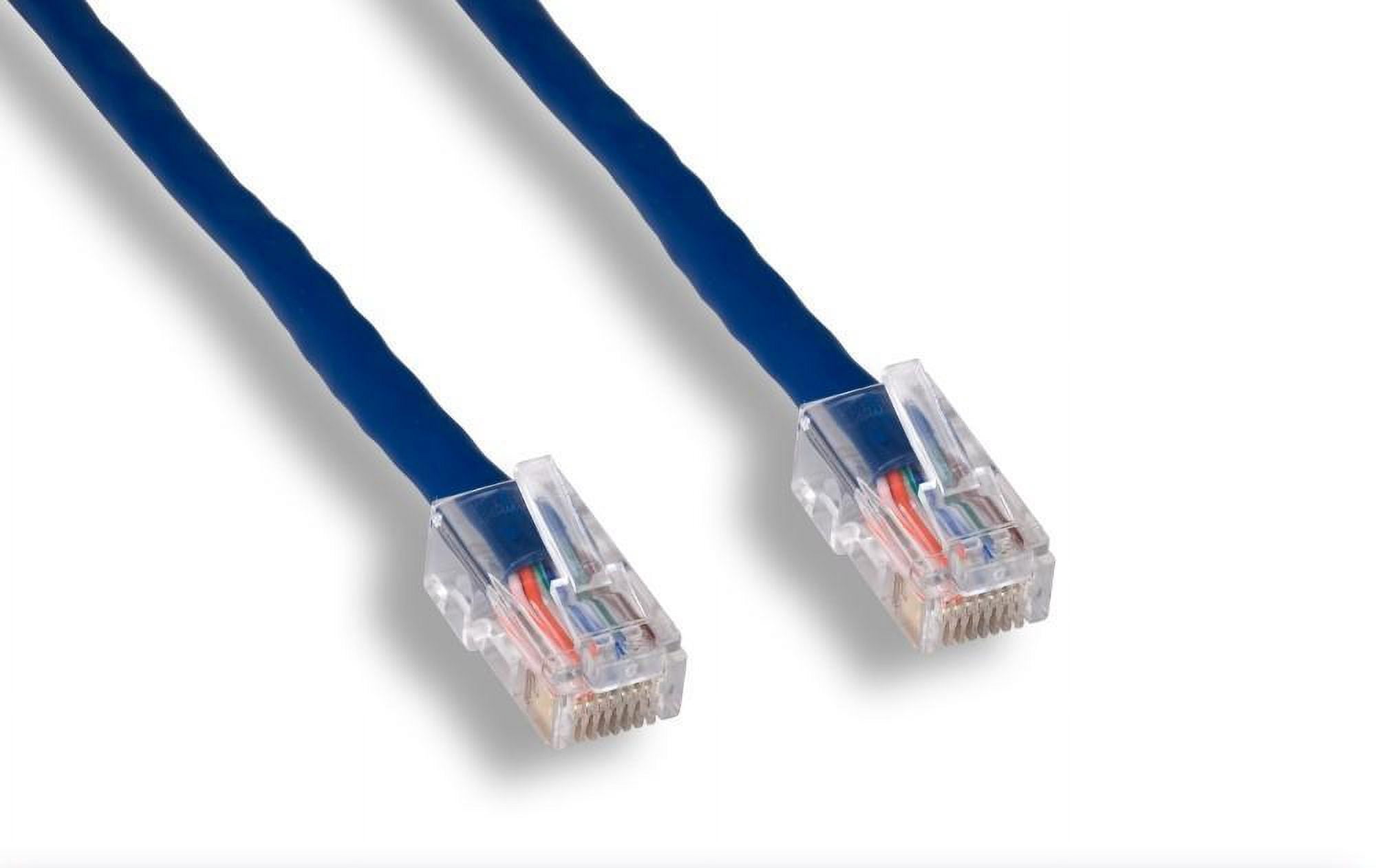 FireFold Cat6 Ethernet Shielded Patch Cable 3ft Blue Internet Cable- 10-Gigabit Data Transmission Long Ethernet SSTP Cable High Speed Ethernet Cable- Twisted Copper Network Lan Cable