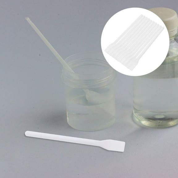 SEWCHICS White Plastic Glue Applicator and Scraper, Compact and Efficient Tool for Home, Craft, and Projects