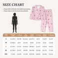 thumbnail image 4 of Sikiie Hand Drawn Strawberry Women's Long-Sleeve Shirt and Full-Length Bottom Pajama Set (s-xxl)-Large, 4 of 7