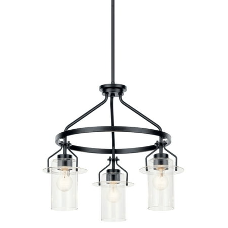 

Kichler 52377 Everett 3 Light 23 Wide Ring Chandelier - Black