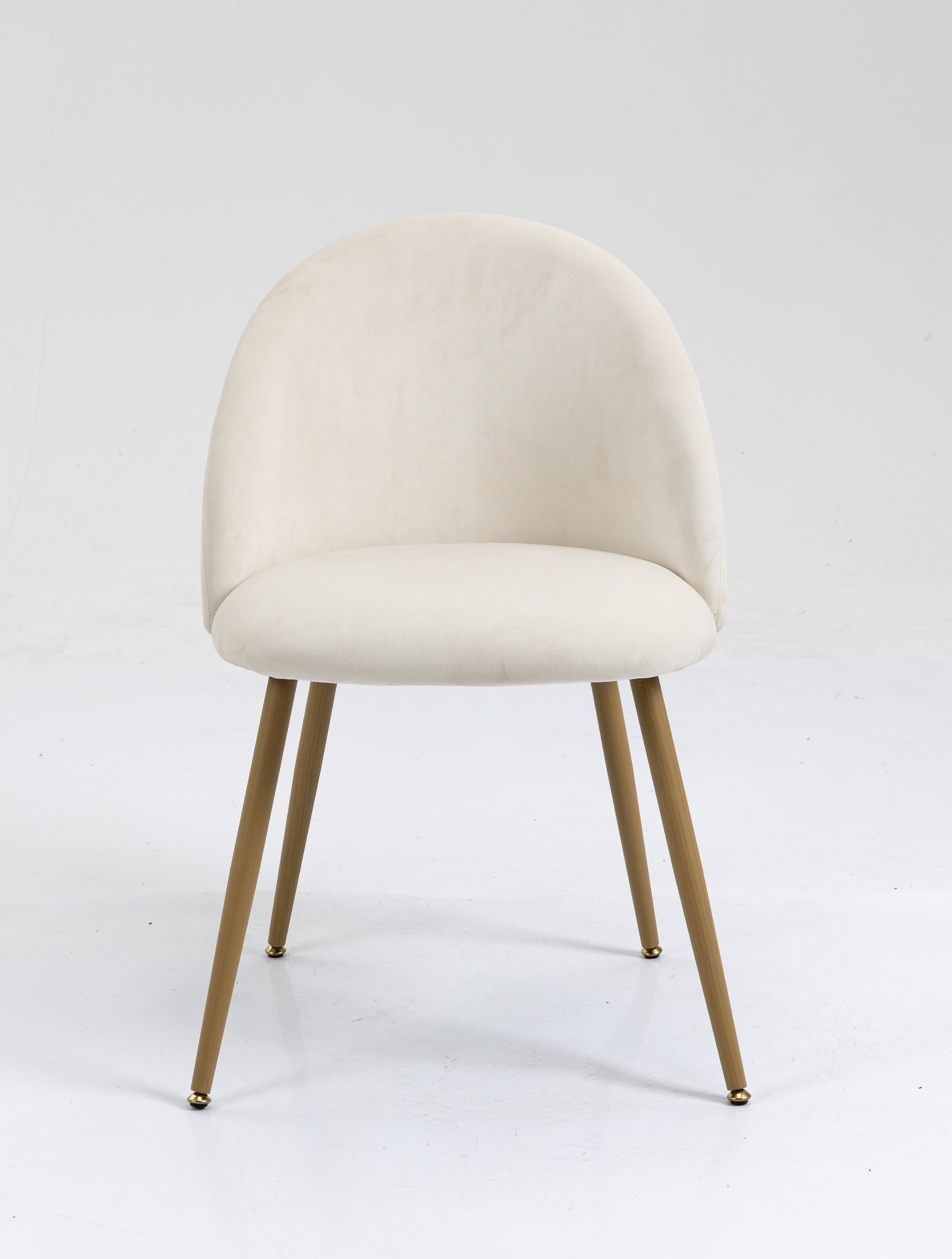 Mainstays Modern Accent Chair, Cream White
