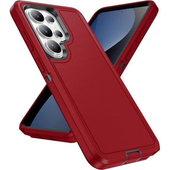 REQO Designed for Samsung Galaxy S26 Ultra Case 3 in 1 Military Grade Protective Case Cover Silicone Heavy Duty Rugged Shockproof for Galaxy S26 Ultra Phone Case