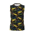 thumbnail image 6 of Picia Monster Truck1 mens Cotton Tank Undershirts , Moisture-wicking Ribbed Tanks, Lightweight Cotton Tank Undershirts-XX-Large, 6 of 8
