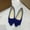 Blue, variant on Black Flats for Women, Running Shoes for Women Women's Spring and Summer New Shallow Mouth Suede Bow Slip-on Flat Shoes Nurse Shoes for Women on Clearance