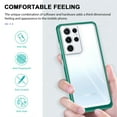 thumbnail image 6 of SaniMore for Samsung Galaxy S23 Ultra Case Crystal Clear [Never-Yellowing], Rugged PC & TPU Bumpers Magnetic Ultra-Thin Cover Support Wireless Charging Shockproof Protective Shell, Darkgreen, 6 of 8