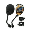 thumbnail image 6 of ATV Rear View Mirror, HKOO 360 Degrees Ball-Type Side Rearview Mirror with 7/8" Handlebar Mount Compatible with Motocycle Scooter Moped Polaris Sportsman Honda ATV Dirt Bike Cruiser Chopper, 6 of 9