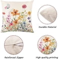 thumbnail image 2 of Spring Decorations for Home - Spring Pillow Covers 18x18, Outdoor Pillow Covers Spring Farmhouse Throw Pillow Cover Garden Linen Cushion Case for Home Decor, 2 of 6