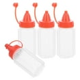thumbnail image 1 of OULII 4 Pcs Conteneur Réutilisable pour Vinaigrette Mini Bouteille d'Assaisonnement PE Stockage de Condiments Amateurs de Cuisine, 1 of 8
