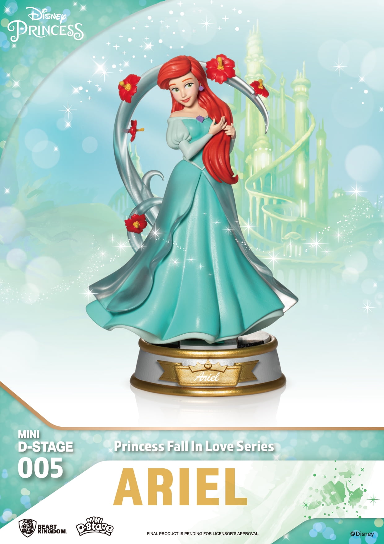 Princess Fall In Love Series-Ariel (Mini Diorama Stage)