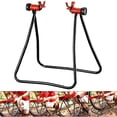 thumbnail image 5 of 1Pc Bike Stand Height Adjustable Bike Storage Rack Bike Wheel Hub Display Stand Floor Storage Bike Rack Repair Kickstand Black Stand, 5 of 5