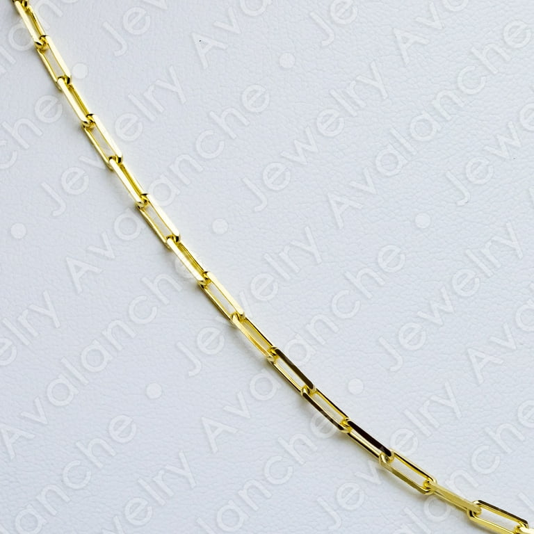 Heavyweight Paperclip Chain 18 / Gold Filled