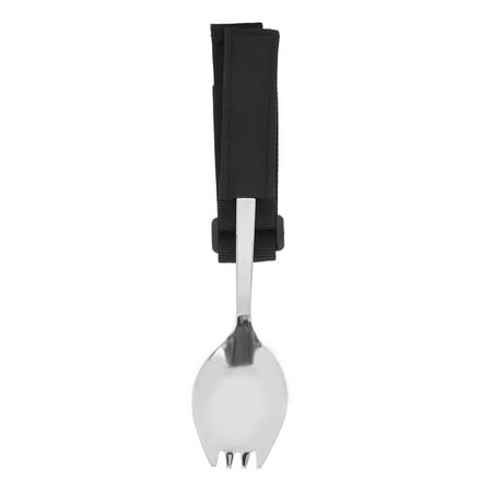 

Eating Aids Cutlery Adaptive Spoon Weighted Handle Stainless Steel Prevent Slip Easy Grip Drop Resistant With Strap For Elderly For Arthritis