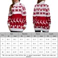 thumbnail image 2 of Suéter Suéteres básicos para mujer Casual Snowflake Fawn Pattern Traje de vacaciones (Mujer-M) Cgtredaw Blanco mujer T M para Mujer, 2 of 8