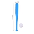 thumbnail image 4 of Plastic Baseball Bat and Ball Set Yellow Outdoor Yard Toys for Parent-Child Interactive Sports Games Lightweight T-Ball Training Set for Beginners, 4 of 6