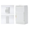 thumbnail image 1 of 1:12 casa de muebles de muñeca mini cocina refrigerador casa de accesorios de refrigerador congedor pequeña sa CUTICAT refrigerador de casa de muñecas, 1 of 8
