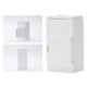 thumbnail image 1 of Muebles de , modelo de refrigerador de mini a 1:12 para adornos para hogar Accesorios decorativos de Salvador Dali refrigerador de casa de muñecas, 1 of 8