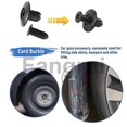 thumbnail image 4 of For 20 pcs 8mm hole push in expanding screw panel clips plastic rivet Black, 4 of 5