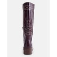 thumbnail image 3 of No Boundaries Women's Bird Embroidered Block Heel Boots, 3 of 6