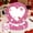 Rose, variante sur Ensemble de Fournitures de Fête de la Saint-Valentin / Vaisselle Jetable de 16 Pcs / Assiettes en Papier à Cœurs Pailletés de 9 Pouces et 7 Pouces, Gobelets et Serviettes / Thème Romantique Rose pour le 14 Février