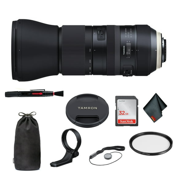Tamron SP 150-600mm f/5-6.3 Di VC USD G2 for Canon EF (Intl Model) Model Bundle