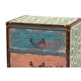 thumbnail image 5 of Baxton Studio Amandine Armoire de Rangement d'Accent à 4 Tiroirs en Bois, Vintage Rustique, d'Inspiration Française, Finition Multicolore, 5 of 5