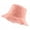 Pink, variant on beishanbush Bucket Hats Fashion Lady Casual Cap Women Pure Color Sun Hat Elegant Beach Hat Fisherman Hat Black