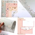 thumbnail image 4 of 27 PCS Stationary Writing Paper with Envelopes Set Cute Vintage, 4 of 5