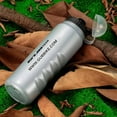 thumbnail image 3 of GUB GUB 1000ml botella de agua de deportes al aire libre Portable con paja tapa tapa para ciclismo senderismo Camping viaje GUB Botella deportiva, 3 of 4