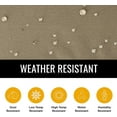 thumbnail image 5 of KHOMO GEAR Outdoor Chair Cover Patio Furniture Cover Waterproof Heavy Duty - Brown, 5 of 5