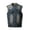 Blue, variant on SwiftWear Mens Motorcycle Biker Riding Denim Vest Round Neck Sleeveless Club Style Jean Vest Blue M
