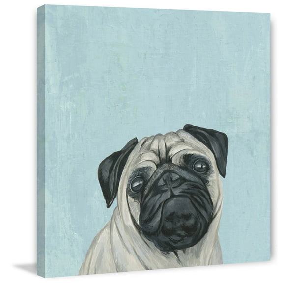 Marmont Hill "Grimace Face" Painting Print on Wrapped Canvas