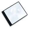MagniSheet Magnifier 2x Flexible Fresnel Page Magnifying Glass for Reading (DM-11)