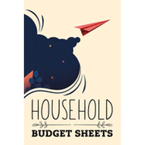 Household Budget Sheets: Weekly or Monthly Financial Budget Sheets