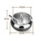 thumbnail image 4 of Azucarero de acero inoxidable con tapa transparente y cuchara para azúcar Recipiente para azúcar para el hogar y la cocina, 4 of 4