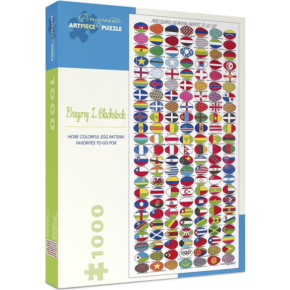 More Colorful Egg Patterns Jigsaw