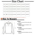 thumbnail image 3 of asdoklhq Christmas Clearance Clothing Under $5.00,Christmas Women's Casual Long Sleeve O-Neck Printed Ladies Sweatshirt Tops, 3 of 4
