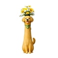 thumbnail image 1 of Decoración extraña de jarrón para perros • Adorno peculiar para jarrón para perros • Regalo único para amantes de los perros • Estatua divertida de acento en casa • Decoración para iniciar, 1 of 8