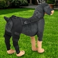 thumbnail image 5 of Frogued Dog Knee Brace for Torn ACL Hind Leg Adjustable Dual Back Leg Support for Luxating Patella Ligament Injuries Osteoarthritis (Black,S), 5 of 13