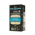 thumbnail image 7 of Lundberg, Organic Thin Stackers, Puffed Grain Cakes, Cracked Black Pepper, Lightly Salted, 24 Rice Cakes, 6 oz Pack of 2, 7 of 7