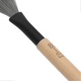 thumbnail image 3 of 2PCS Drum Brush Double Headed Dual Purpose Maple Drumstick Rubber Steel Wire Portable Percussion Brush for Band Wood, 3 of 4