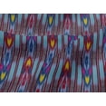 thumbnail image 4 of oneOone Viscose Jersey Fabric Stripe Ikat Printed Fabric 1 Yard 60 Inch Wide, 4 of 5