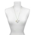 thumbnail image 3 of Delight Jewelry Goldtone Crystal Initial - Z - Let Things Go Fall Zoey Charm Necklace, 28", 3 of 4