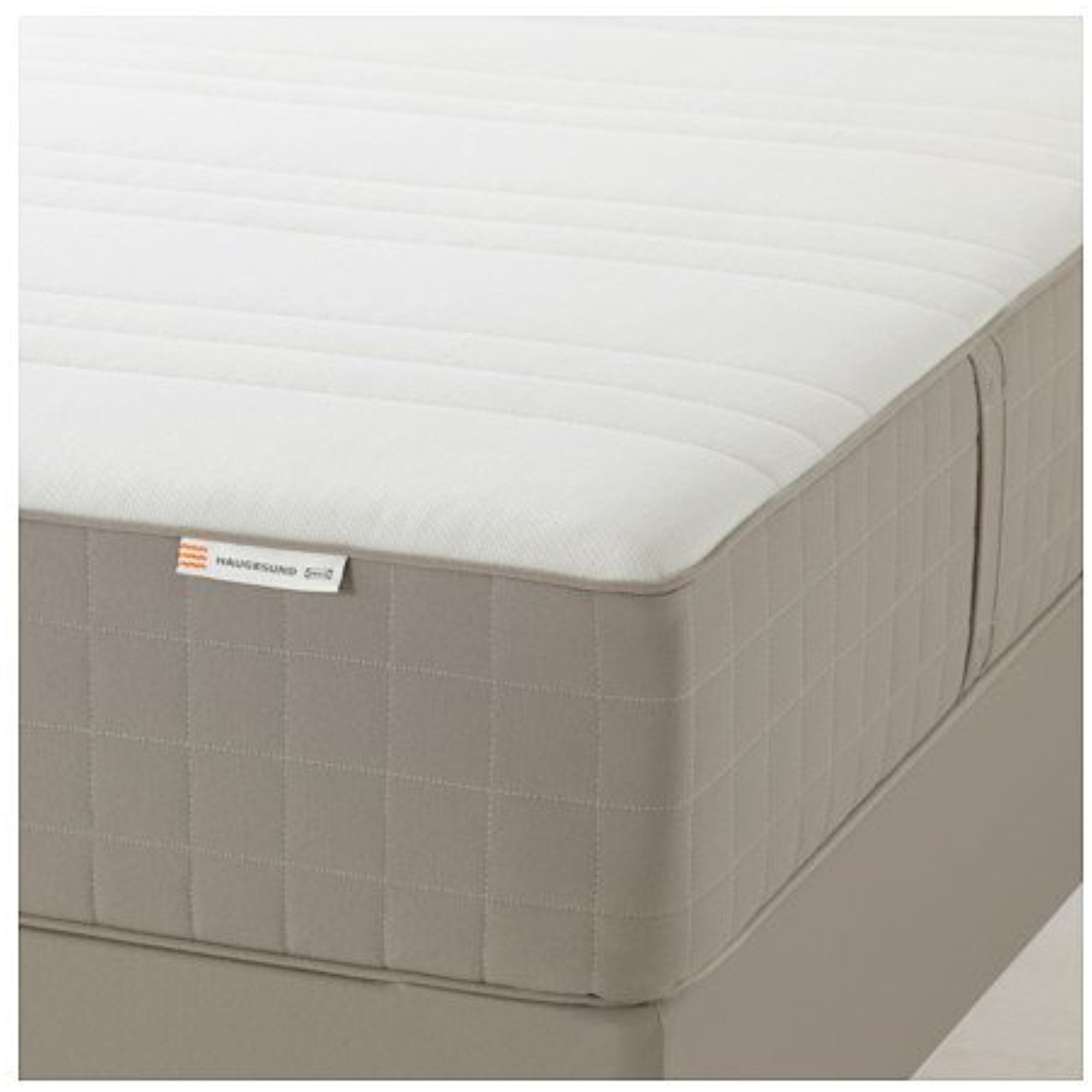 Ikea Spring mattress (twin size), firm, dark beige 26214.22314.416