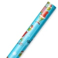 thumbnail image 7 of Plus Mark 40" Grinch Blue Christmas Wrapping Paper with Cutlines, Grinch and Max (60 Sq. ft., 1-Roll), 7 of 7