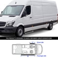 thumbnail image 6 of APS Running Boards 6in Silver Compatible with Dodge Sprinter 2007-2009 Full Size Van & Mercedes-Benz Sprinter 10-25 3-Door(Exclude Passenger Van With Rear A/C and 2015 4X4) (Nerf Bars Steps), 6 of 6