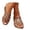 Coffee, variant on Women Sandals Solid Color Open Toe Buckle Soft Sole Breathable Casual Walking Shoes For Spring And Summer ,Us Size:8