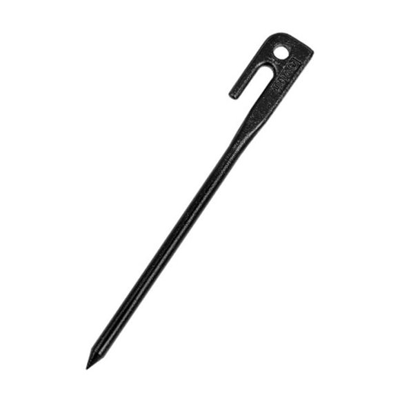 Qvien Steel Outdoor Tent Ground Nail Tent Pegs Stakes Hard Nails Outdoor Canopy Tarp Ground