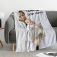 thumbnail image 4 of Custom Blanket with Text Picture Collage Customized Throw Blankets, Birthday Anniversary Wedding Personalized Halloween Christmas Couples Gifts for Boyfriend Girlfriend Photo 8 30"×40", 4 of 6