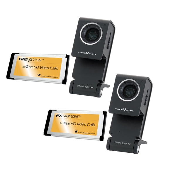 Pack Doble Webcam FaceVsion FVexpress 2MP HD 720p